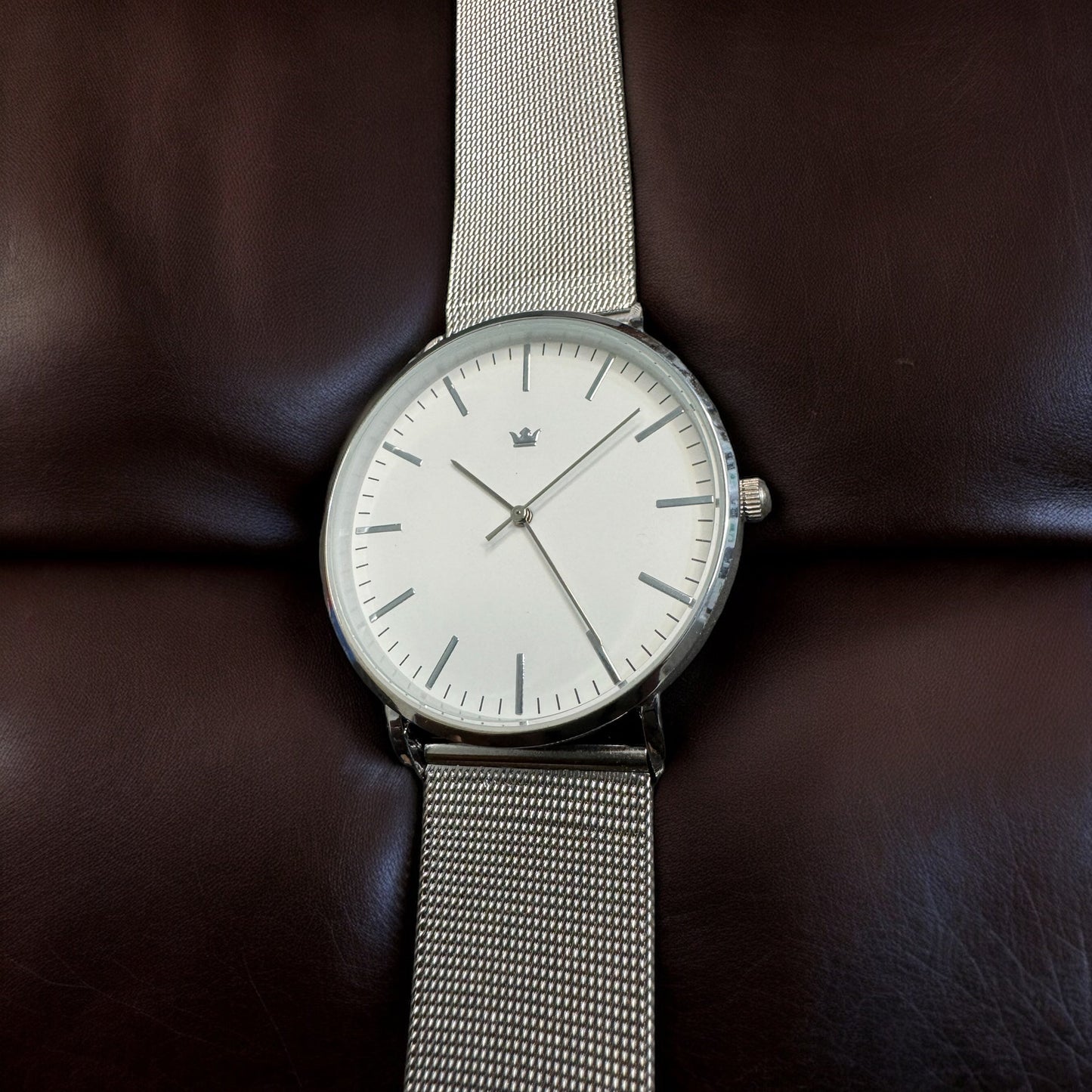 Sempre Brand White and Silver watch